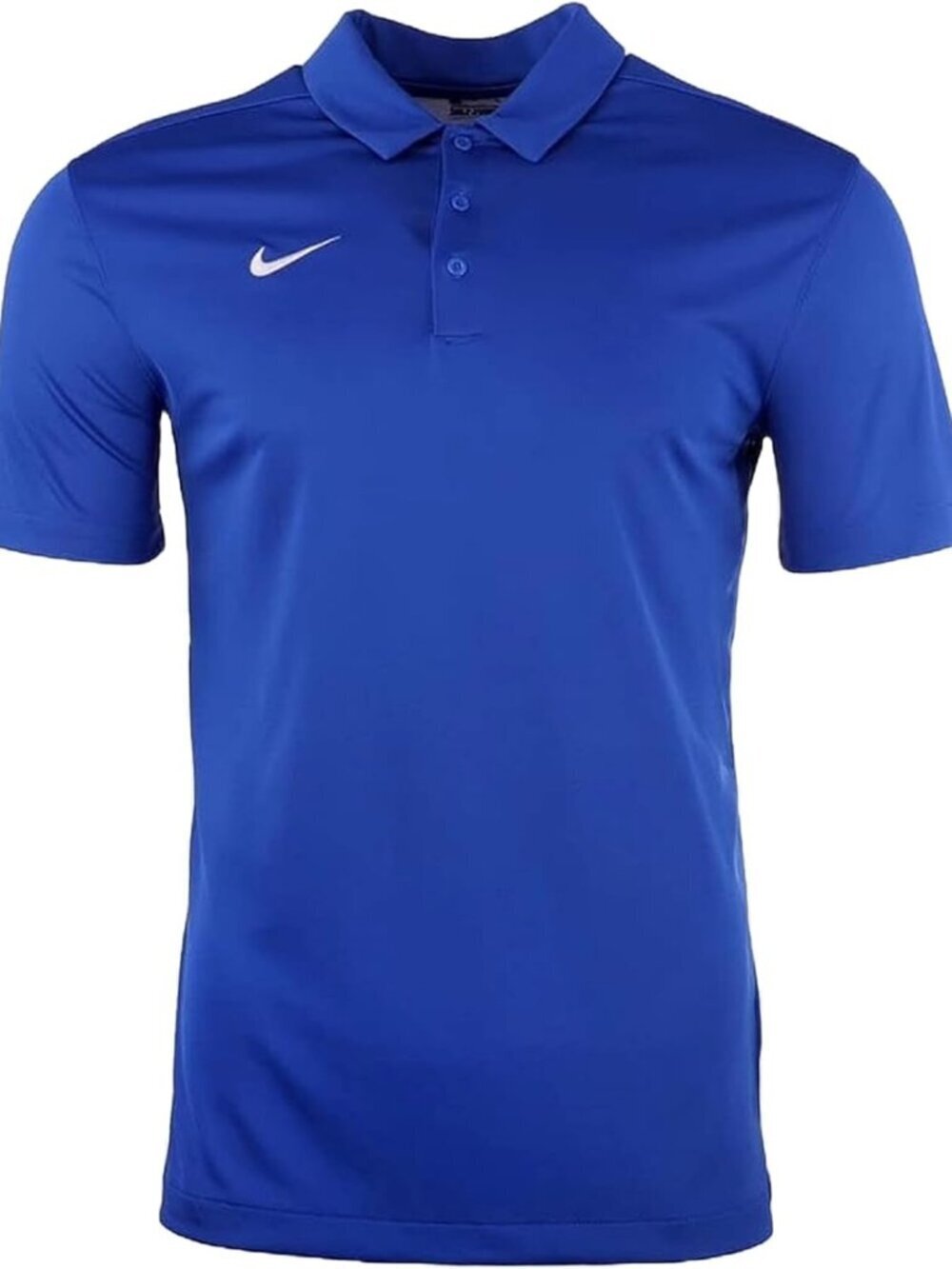 Men's Royal Imported mesh body fabric Three-button Polos Shirt